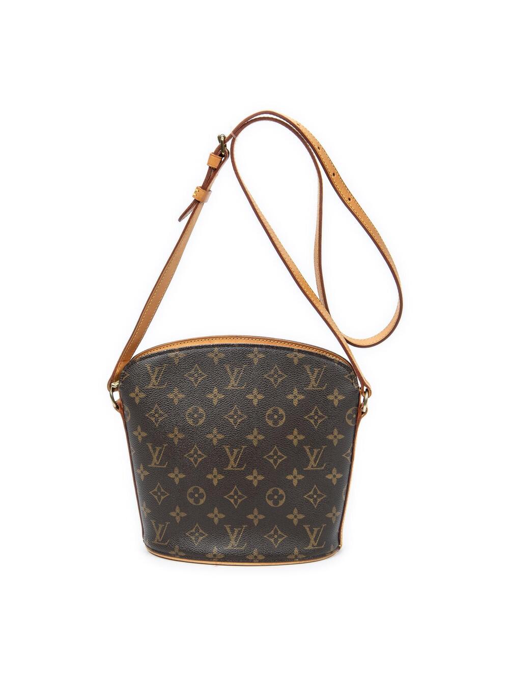 Louis Vuitton Drouot Handbag Canvas #367458L10B